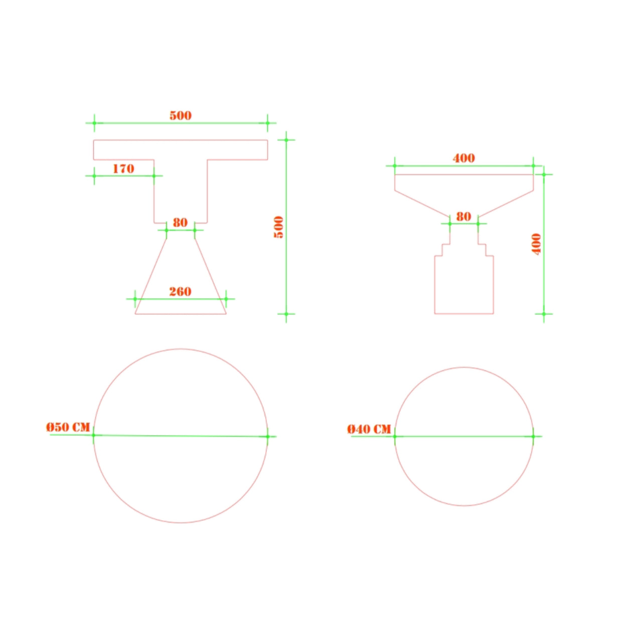 Aura Tables (Set of 2)