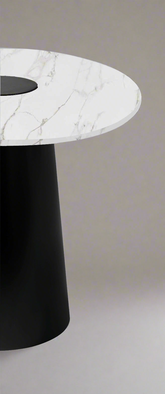 The Classic Greek Calacatta (Black Cone Base)