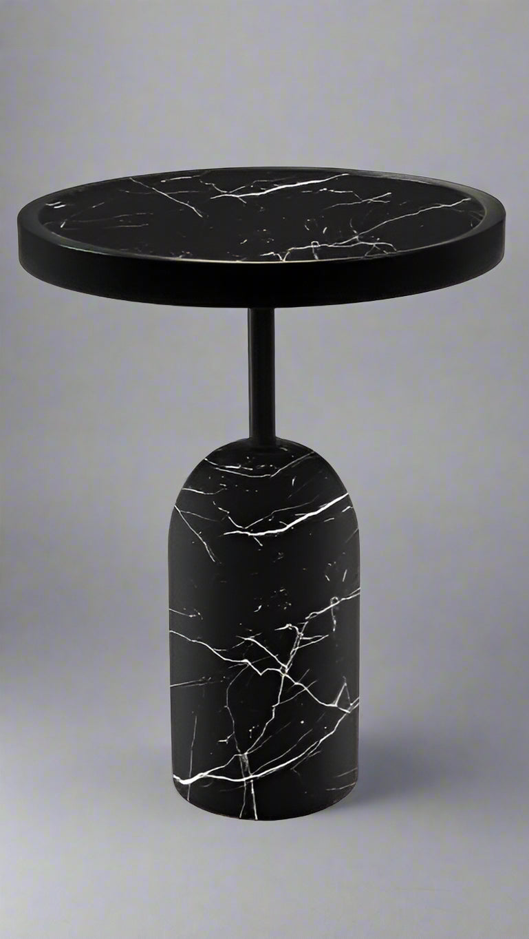 The Black Pedestal (Marble Surface)