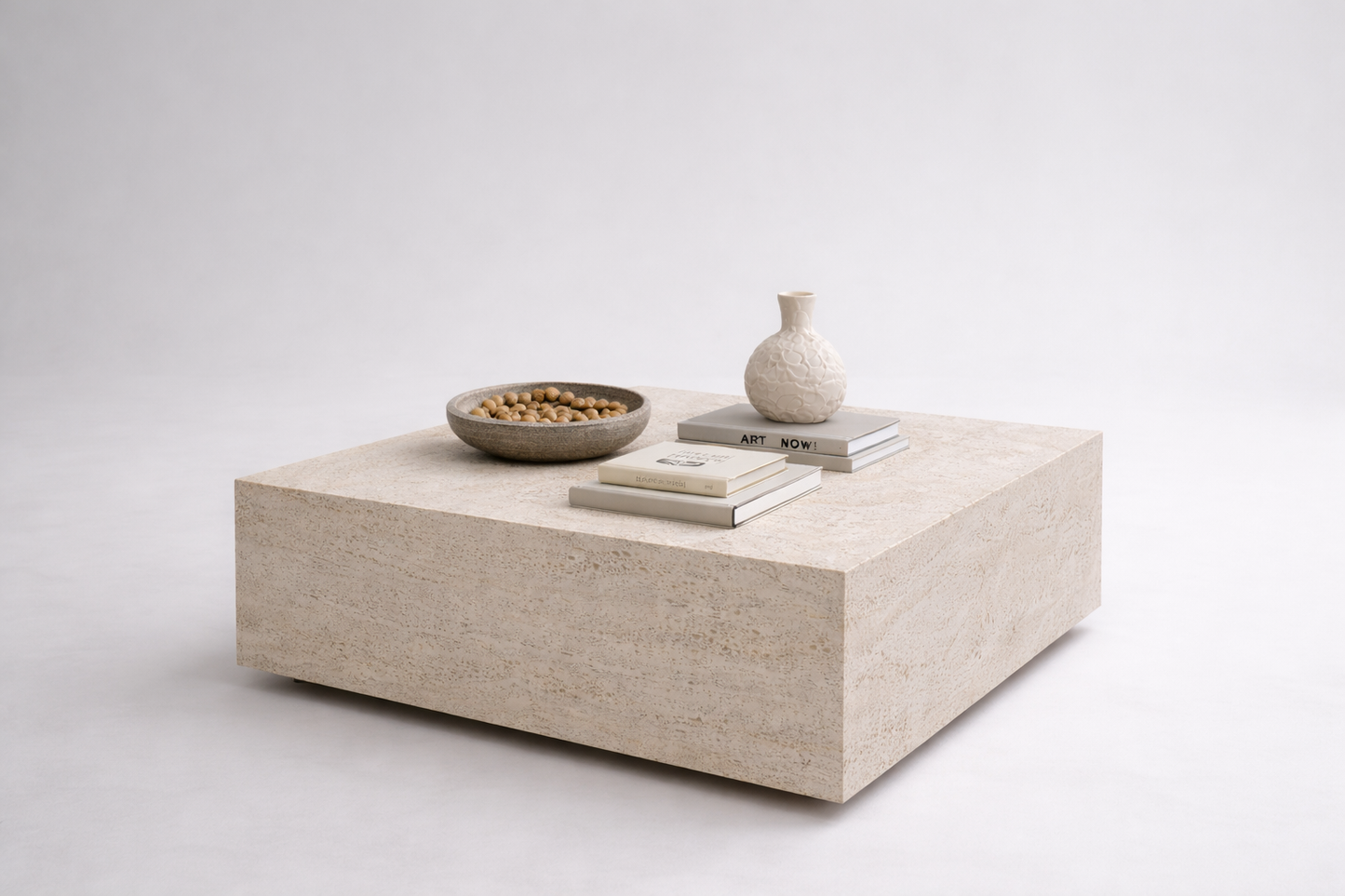 Signature Travertine Coffee Table