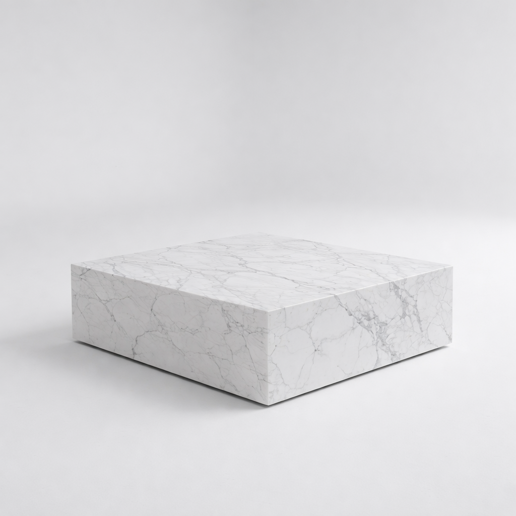 Greek White Calacatta Coffee Table