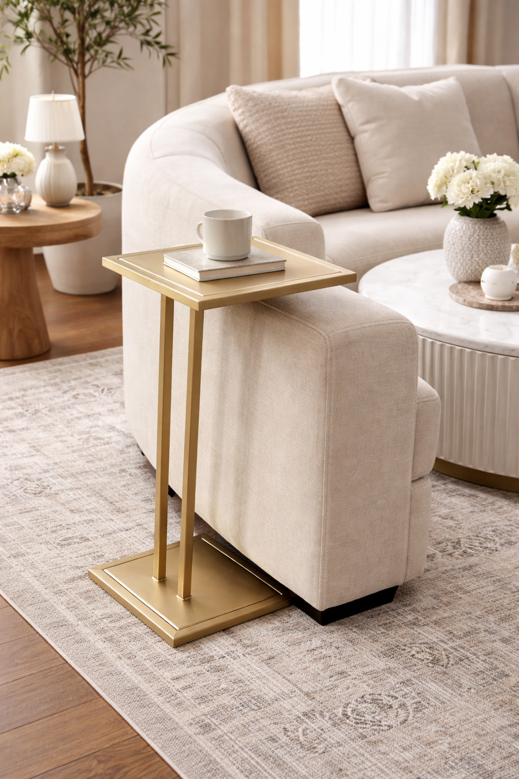 C-Slide Sofa Table
