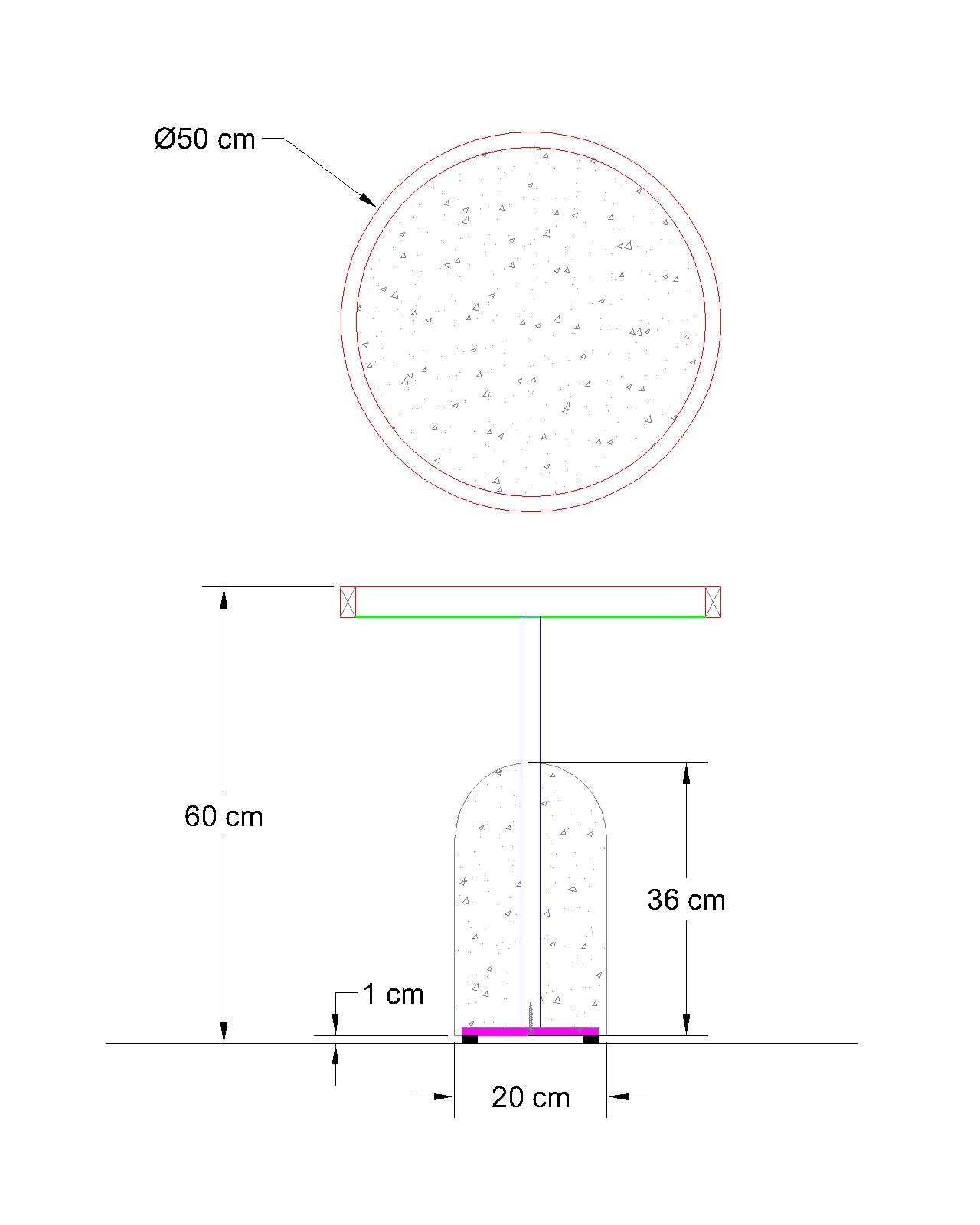 The Black Pedestal (Marble Surface)